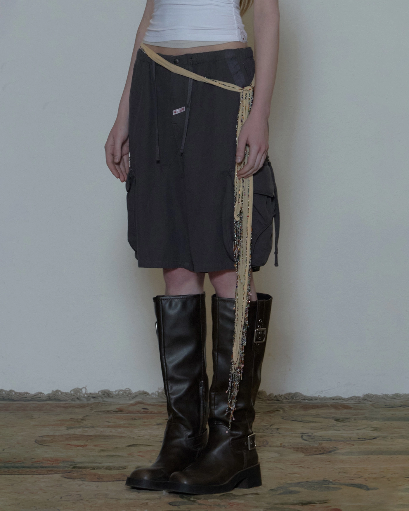 [SCULPTOR] Twill Cargo Half Pants/追跡付 Twill Cargo Half Pants Navy – Sculptor